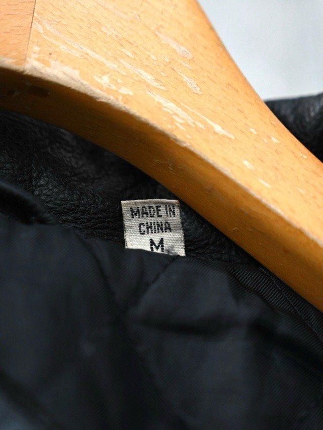 90~00's ROUNDTREE & YORKE Leather Blouson, Black - Vintage 90~00's ROUNDTREE & YORKE Leather Blouson, Black - Vintage