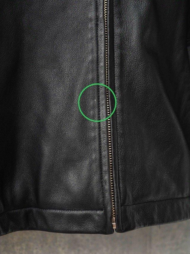 90~00's ROUNDTREE & YORKE Leather Blouson, Black - Vintage 90~00's ROUNDTREE & YORKE Leather Blouson, Black - Vintage