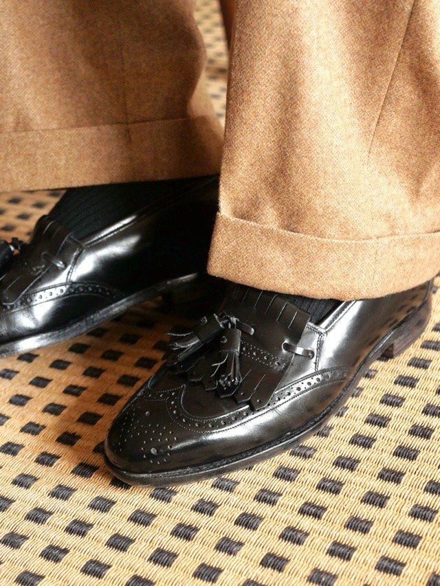 00's JOHNSTON&MURPHY OPTIMA Tasseled Loafer, Black