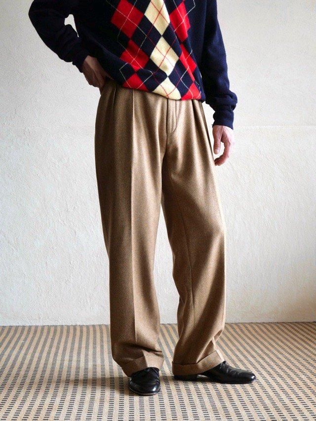 1990's RalphLauren Wool Trousers Made in Italy