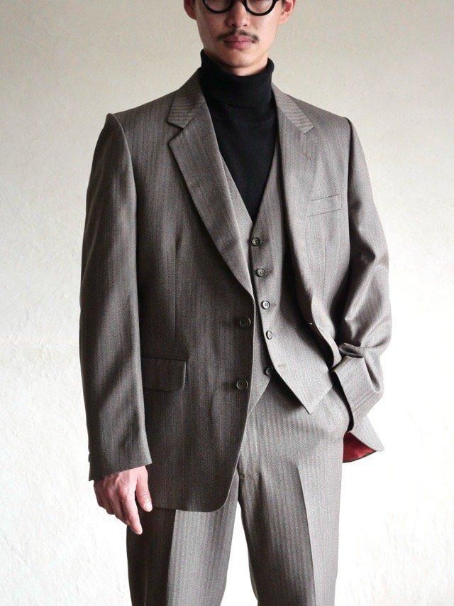 1980's Toronto Vintage 3Peace Wool Suit 