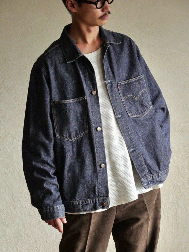 Early00's Euro Levi's 70511-04
2pocket Denim Blouson / Size L