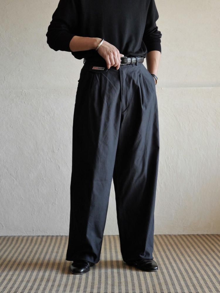 TELECOM ITALIA 100% Cotton Uniform Pants, Black