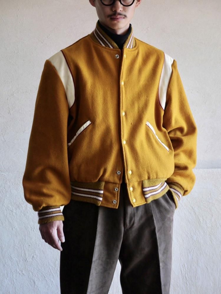 1960's Vintage Teddy Jacket "Mustard"