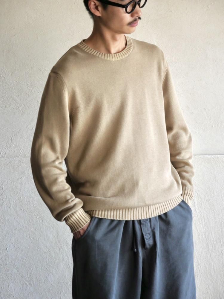 1990's HOLT RENFREW Cotton Hi-gauge Knit Sweater