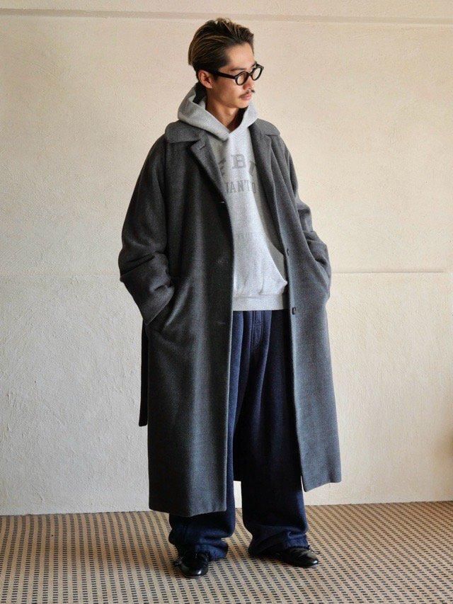 1990's Vintage PERRY ELLIS Wool Long Coat