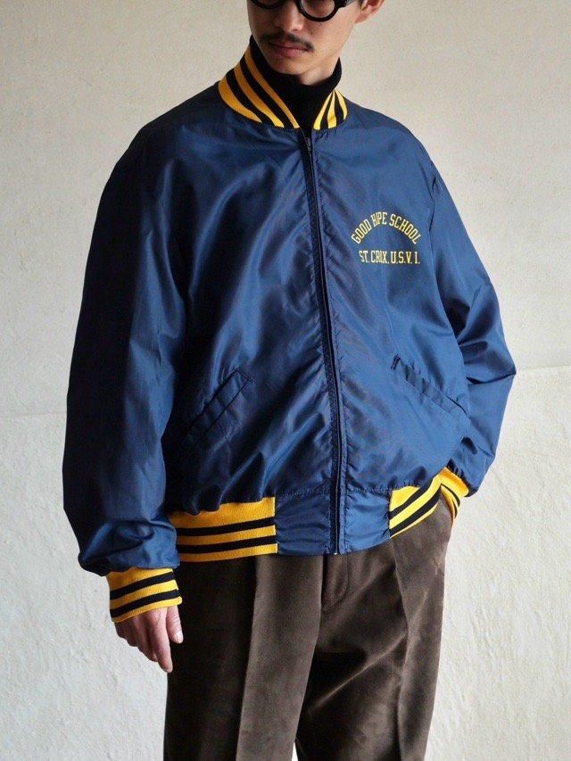 1970's Champion Printed Nylon Blouson