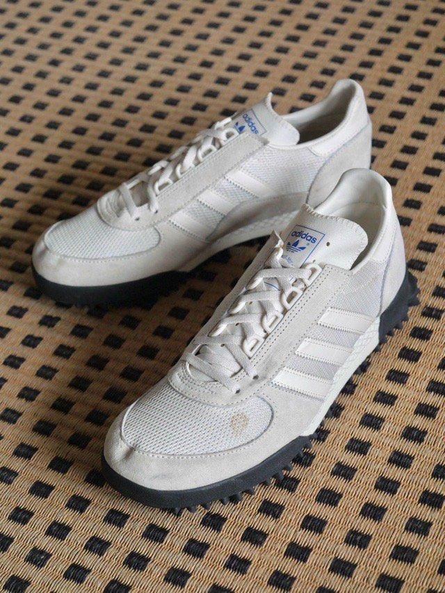 adidas "Marathon Trainer " Mesh & Leather Sneakers