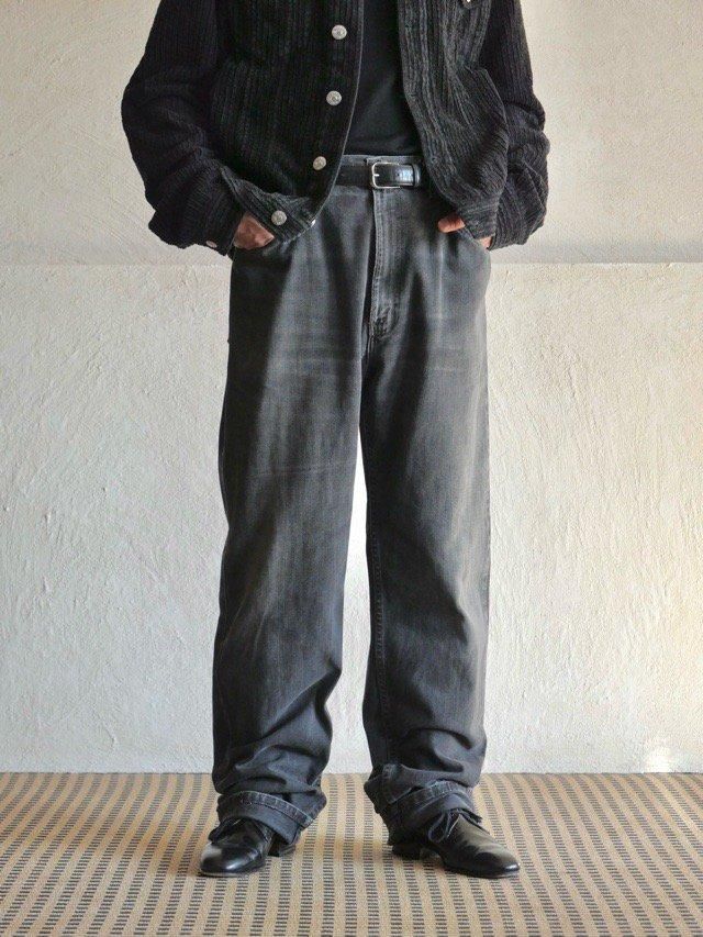1990's~ Levi's505 Black Denim Pants