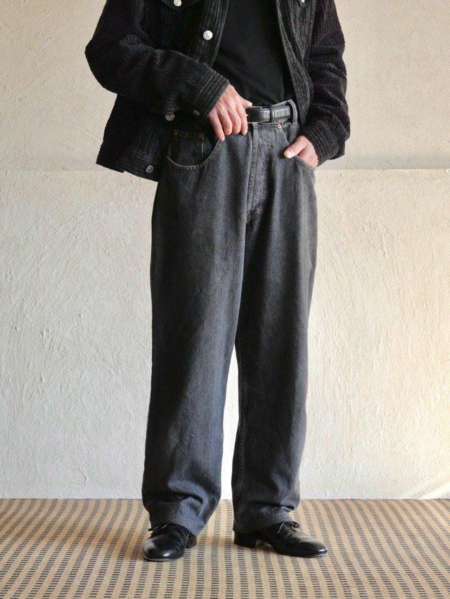 1990's BIG STAR Black Denim Pants