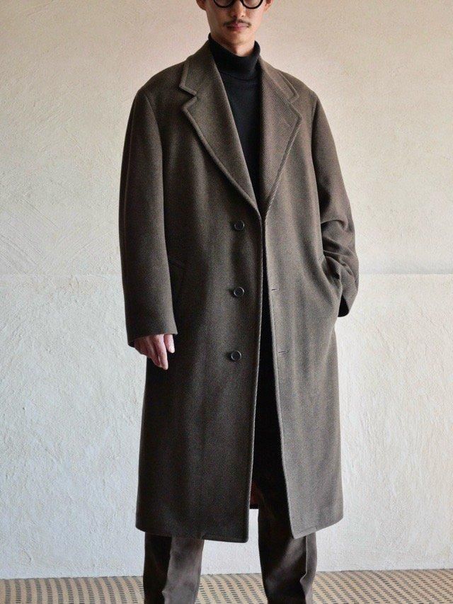 1980~90's Vintage HARRY ROSEN Wool&Angora Coat