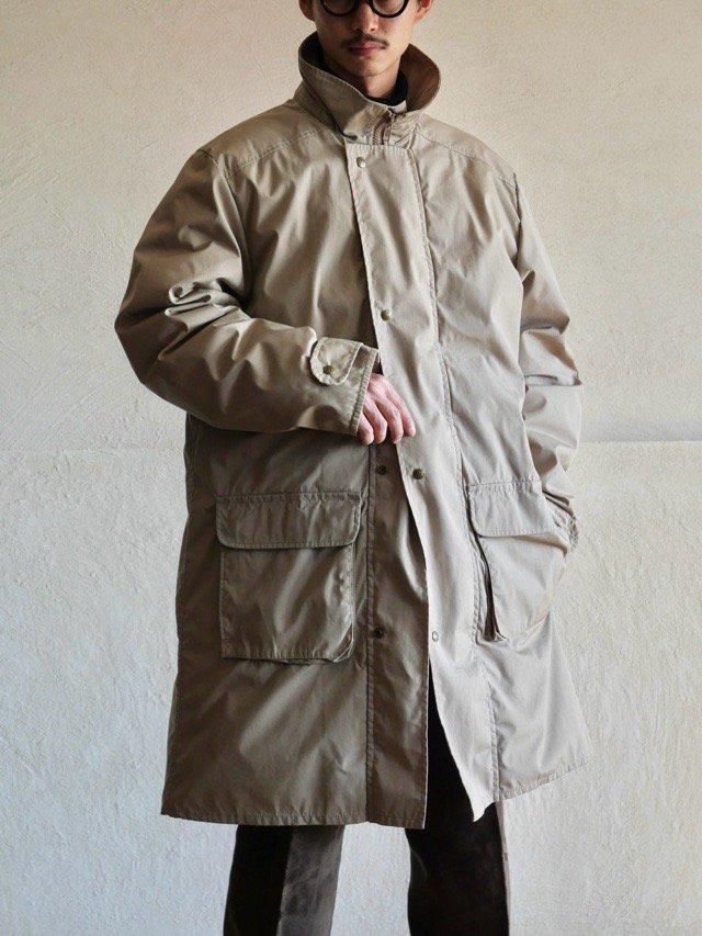 1980~90's EddidBauer Nylon Shell Down Coat, Made in USA.