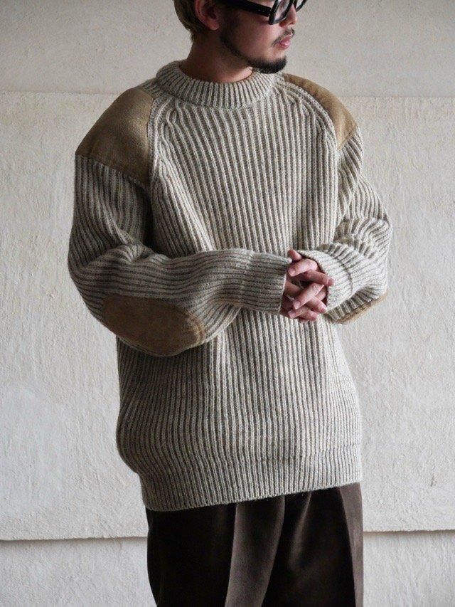 1980~90's Wooly Back Command Knit Sweater