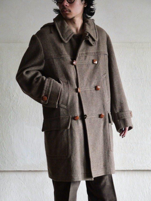 1970~80's Vintage ALPEN LODEN "Loden Cloth" Duffle Coat