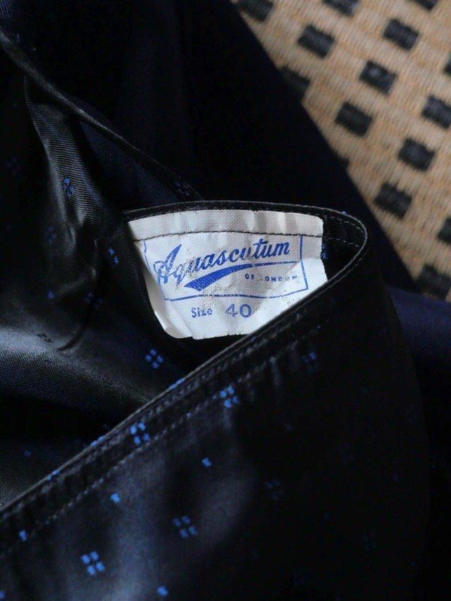 1960's Vintage Aquascutum Wool Gabardine Coat 