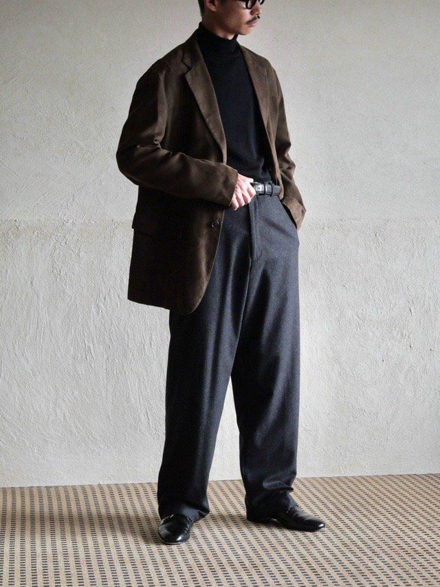 02's BananaRepublic Wool Trousers, Charcoal