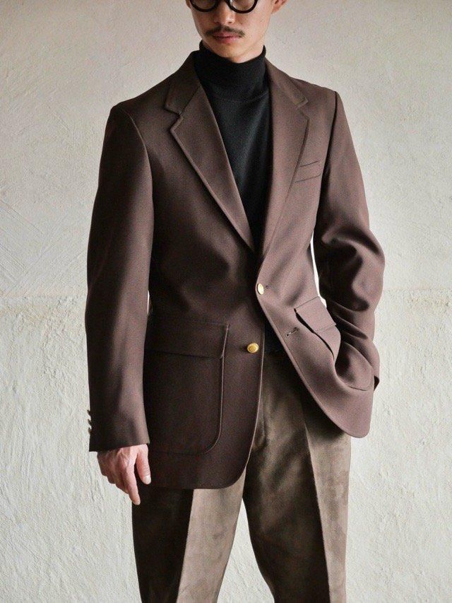1980's Vintage THE CLASSIC COLLECTION  Blazer, BROWN