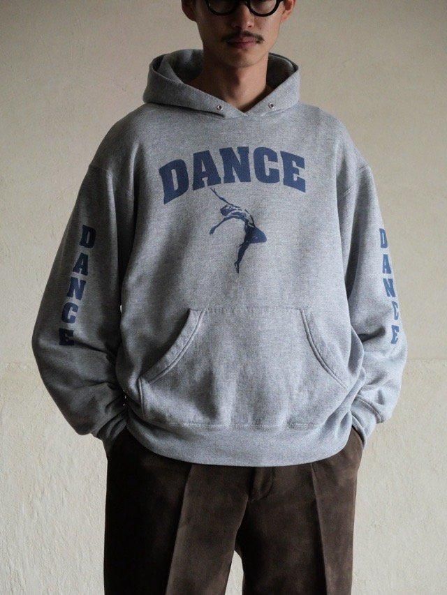 90~00's Printed Sweat Hoodie "DANCE DANCE DANCE"