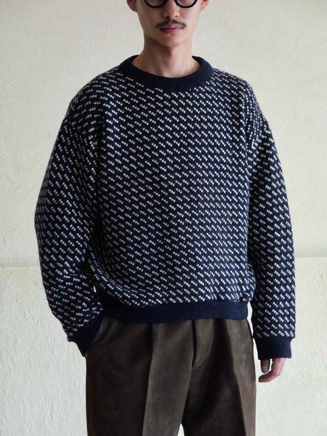 Knit1980's Vintage L.L.Bean "Birds Eye" Knit Sweater
