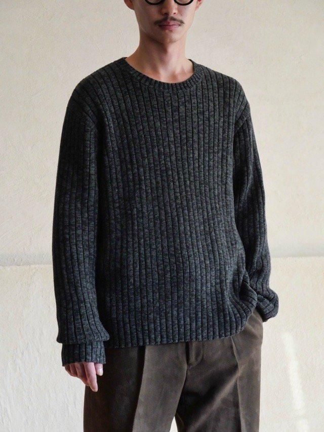 1990~00s Club Monaco Cotton Rib Knit Sweater