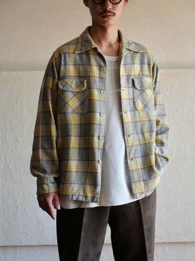 1960's Vintage PENDLETON Wool Board Shirt