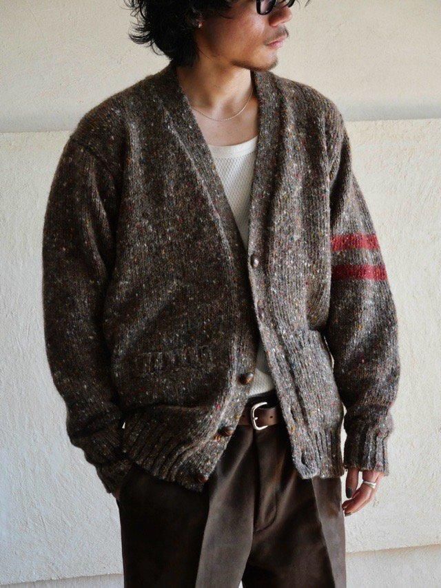 1980's Vintage Eddie Bauer
Grandrelle-yarn Knit Cardigan