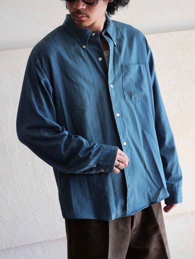 1970's Vintage Bellcraft B.D. Cotton Stripes Shirt