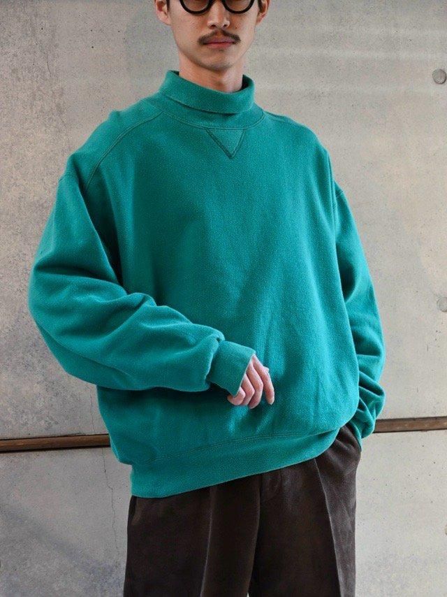 1990's L.L.BeanRussell Athletic 
High-neck Sweat Sweater