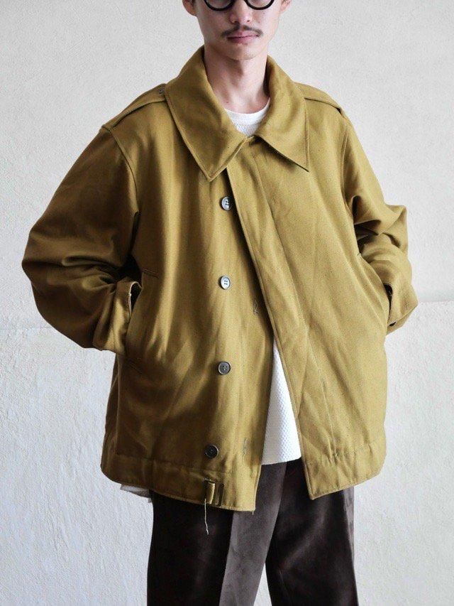 Deadstock 1970~80's SOVIET ARMY
Tankers Jacket, Yellow-Brown