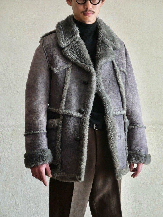 1970~80's Vintage BON VIVANT Mouton Jacket