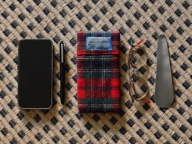 1970~80's Vintage Pendleton Wool Mini-Case