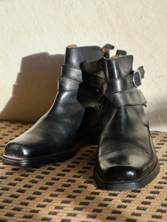 1990's FATHER & SON Leather Design Boots