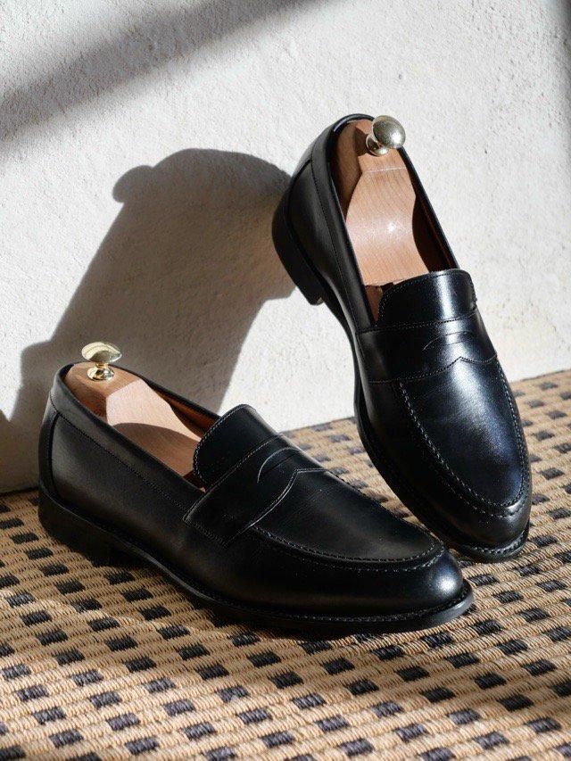CHEANEY Leather Loafers, Made in England.