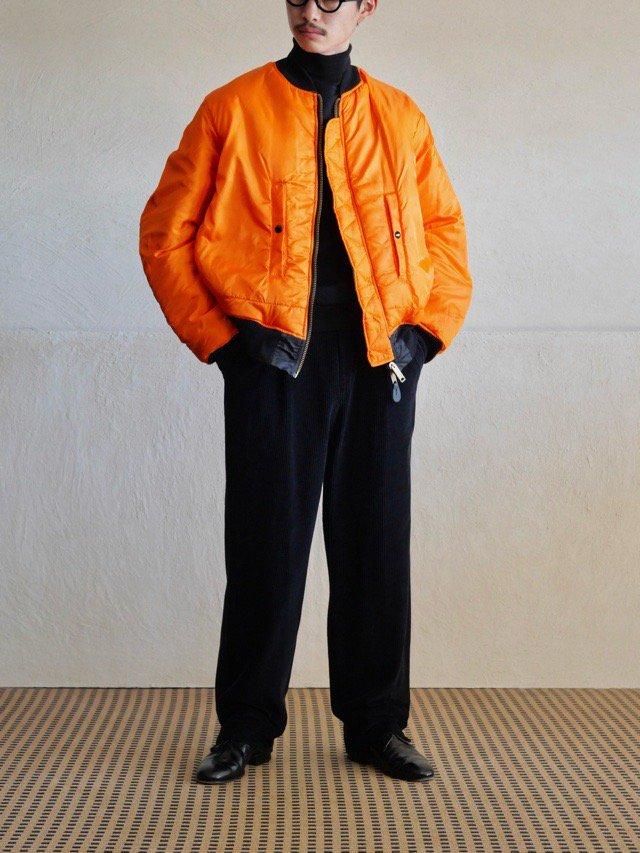 1990~00's MERIT Black Corduroy Trousers