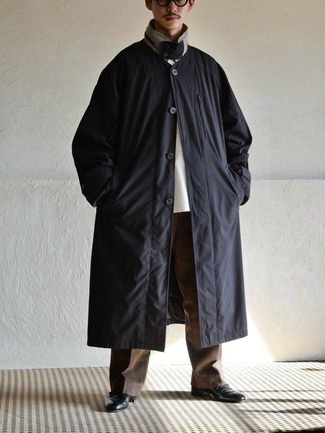 00's Jean Paul Germain Black Peach-skin Coat