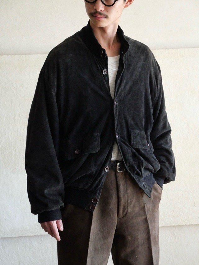1980~90's Italian Vintage Valstar Blouson,  Navy