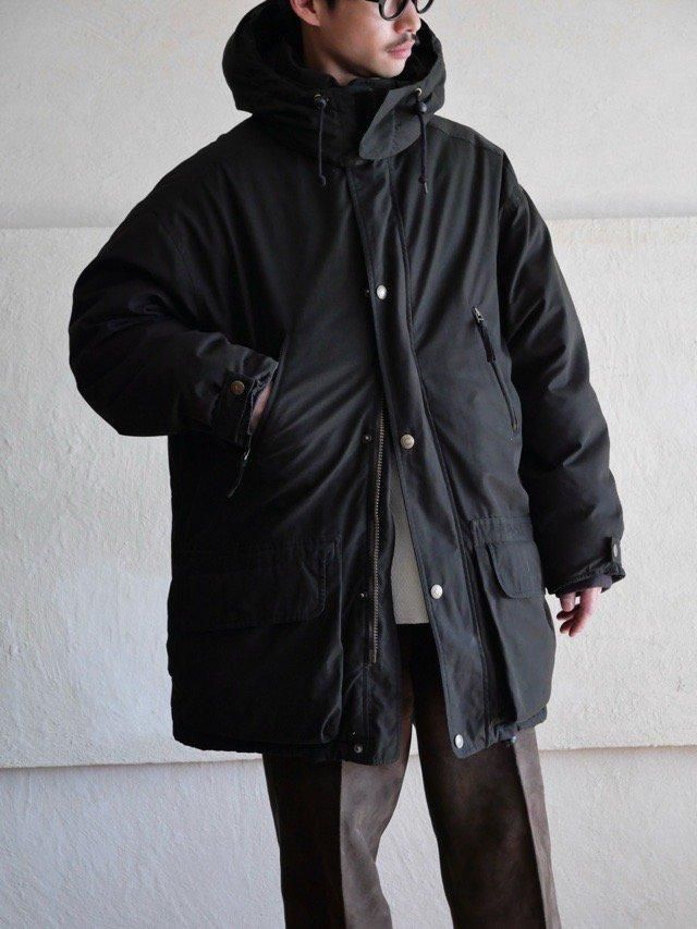 00's Eddie Bauer Goose-down Coat BLACK