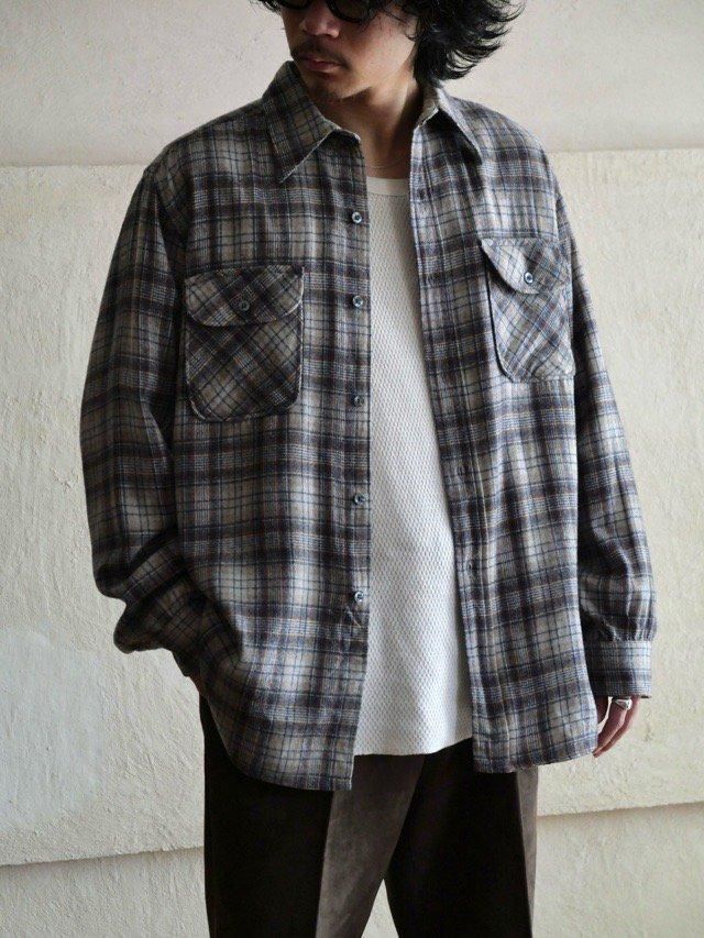 1970's Vintage PENDLETON Wool Check Shirt
