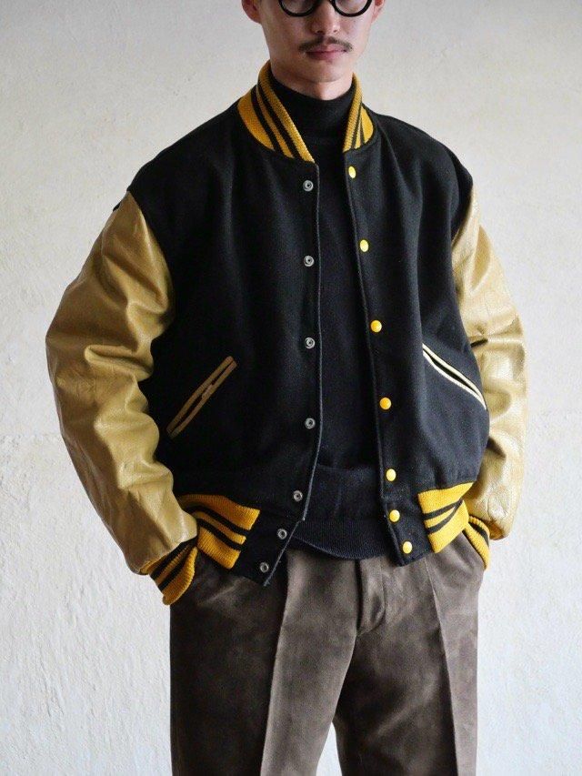 1960's Vintage Award Jacket "Black"