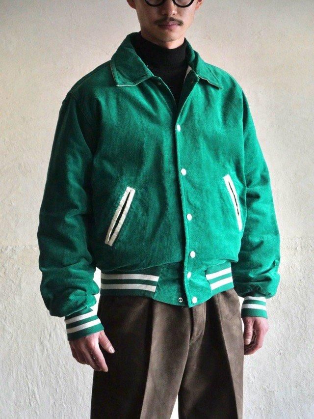 1980's Vintage Award Jacket "Green"