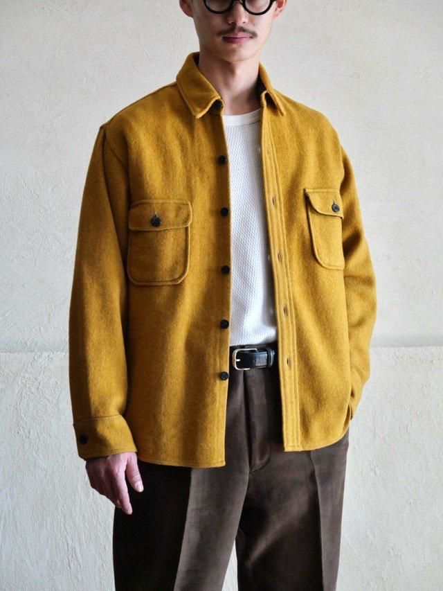 1970's Vintage TOWNCRAFT CPO Wool Shirt
