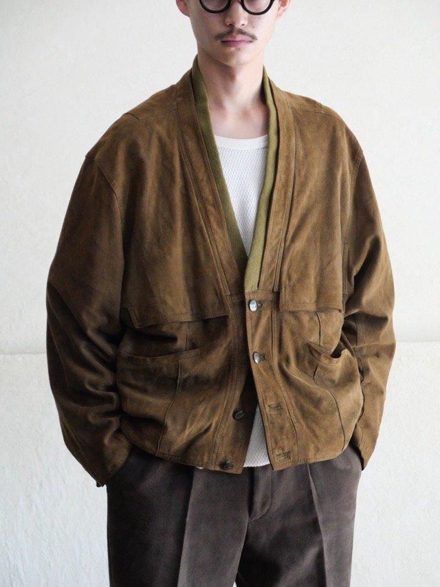 1980~90's Italian Vintage VALSTAR Goat-Suede Blouson