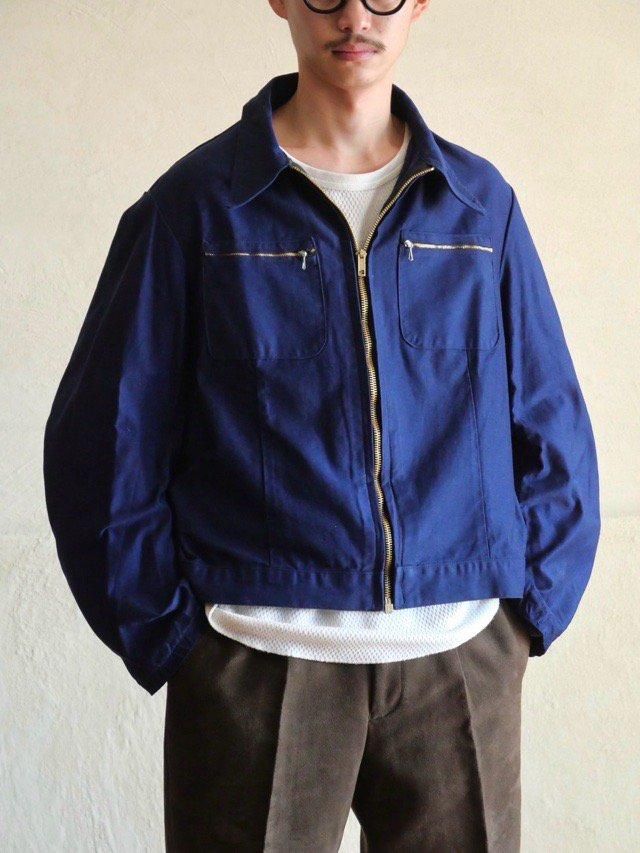 MONK CUSTOM, 1970's A.M.I. Cotton Short Blouson