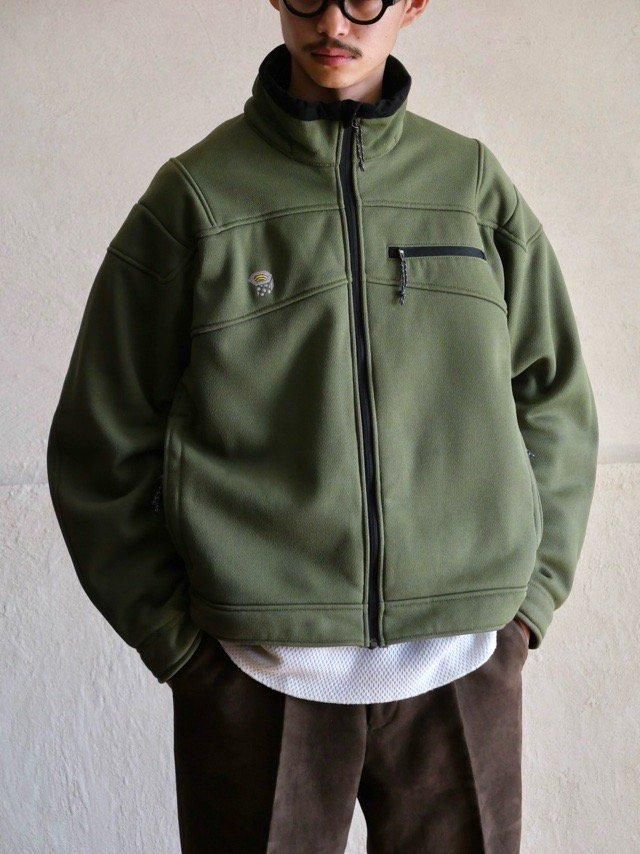 ~00's MOUNTAIN HARD WEAR
Fleece Jacket, GREEN "Made in USA"