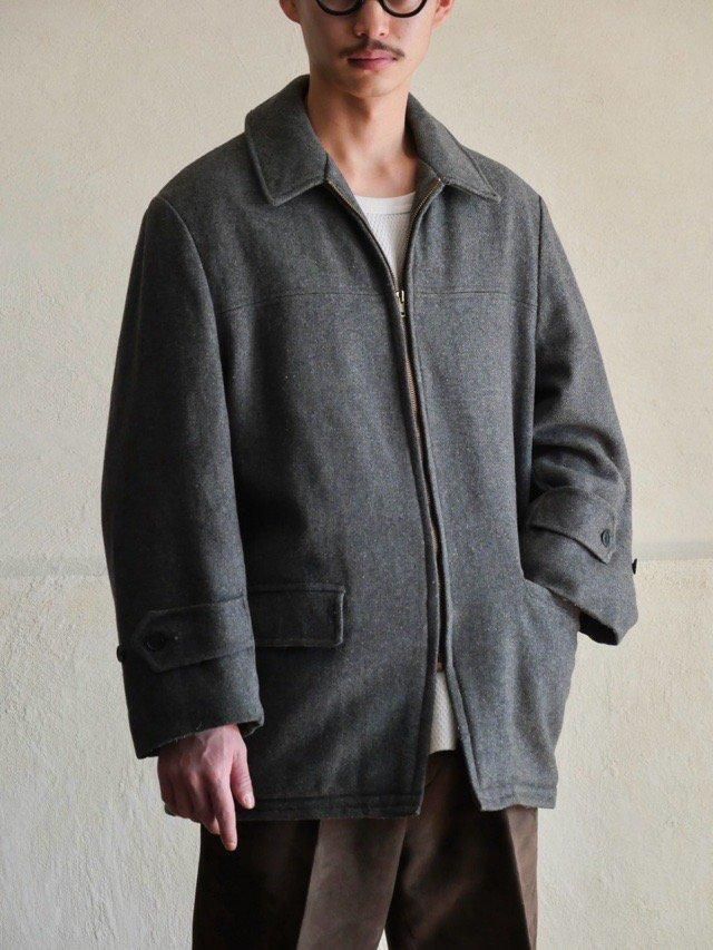 1960's Vintage Casualcraft Wool&Quilting Half Jacket