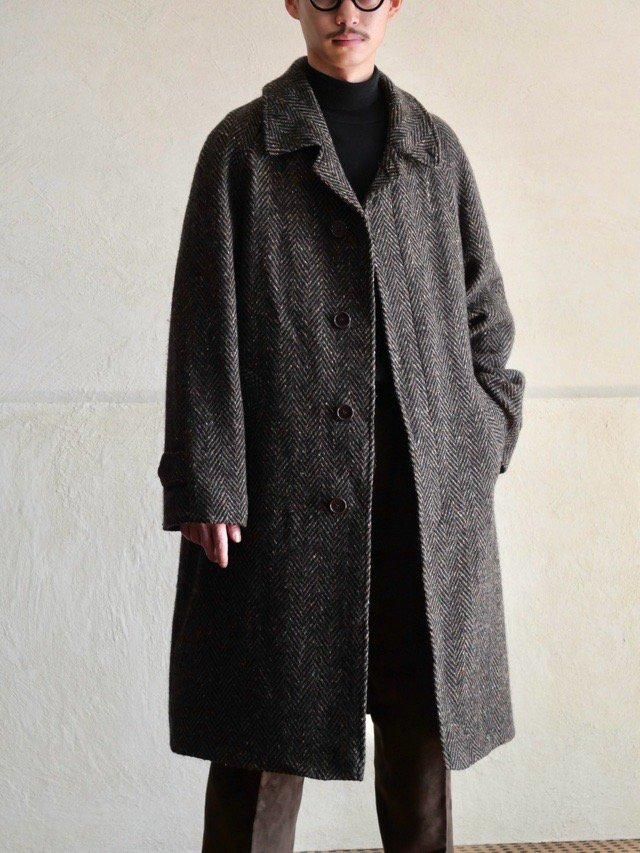 1980's Vintage Kevin&Howlie "Donegal Tweed" Coat
