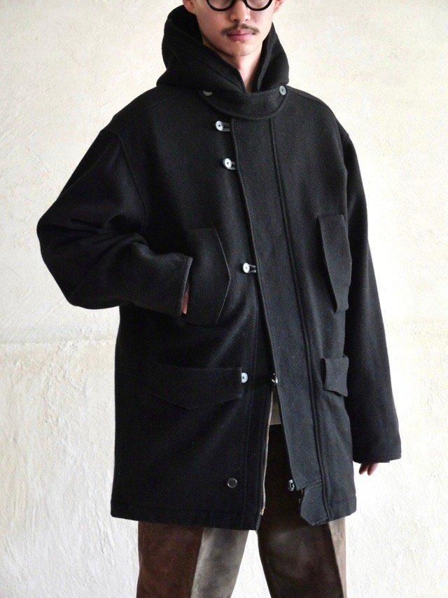 BAARTMANS AND SIEGEL Melton Hooded Coat