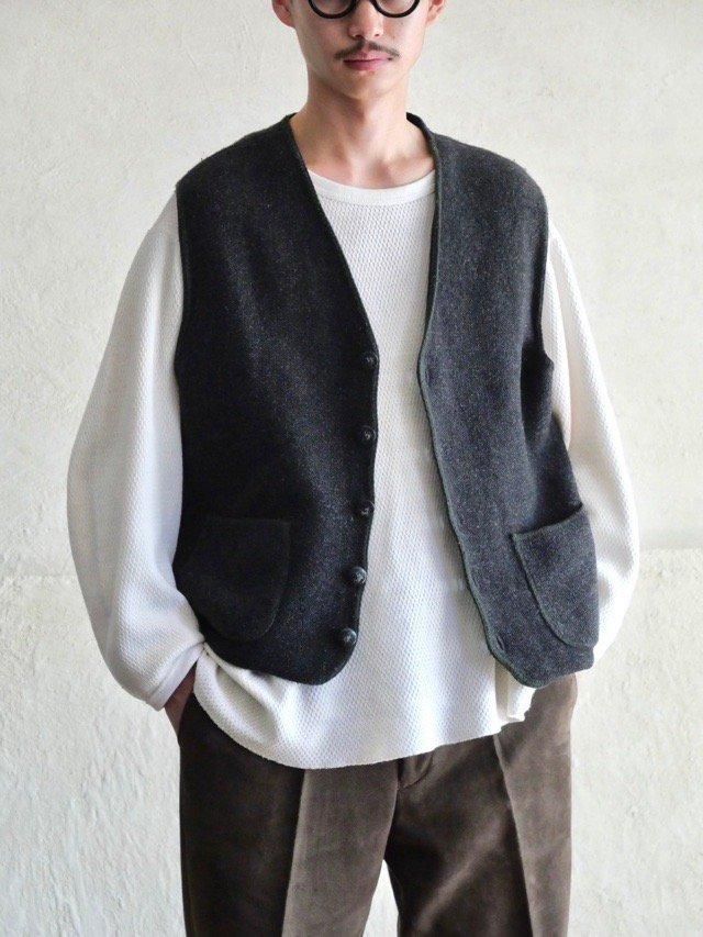 1990's MARKS&SPENCER Wool Knit Vest