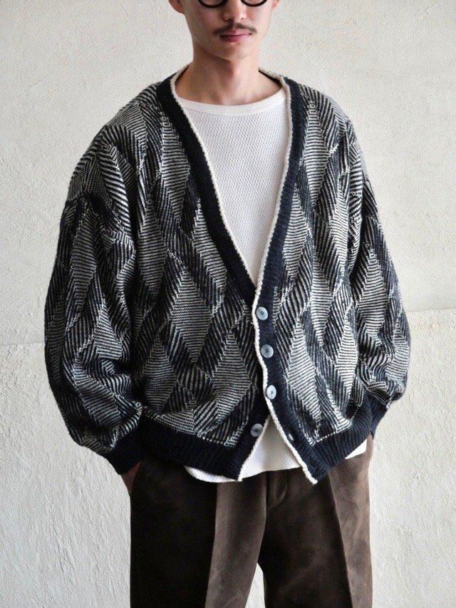 1990's Vintage Acrylic Knit Cardigan 