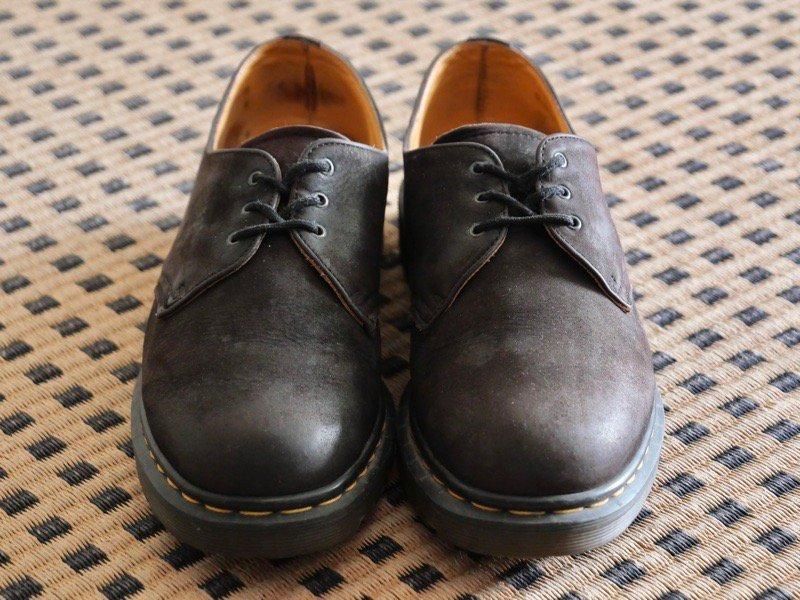 1980's Vintage Dr.MARTENS Nubuck 3hole Shoes